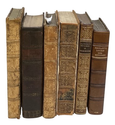 Lot 412 - Five 19th century and later topographical...