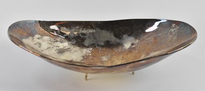 Lot 1125 - A modern Britannia standard 958 grade abstract...