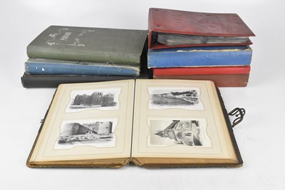 Lot 319 - A collection of Edwardian and later postcards...