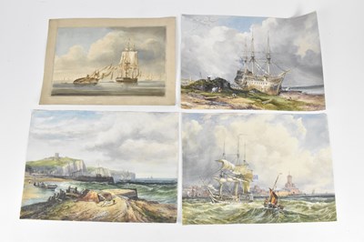 Lot 327 - FOLLOWER OF CLARKSON STANFIELD; three...