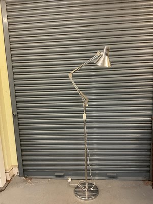 Lot 118 - A large modern chrome Anglepoise style...