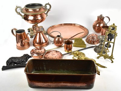 Lot 311 - A collection of 19th century and later metalware