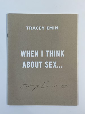 Lot 497 - TRACEY EMIN (born 1963); exhibition catalogue,...