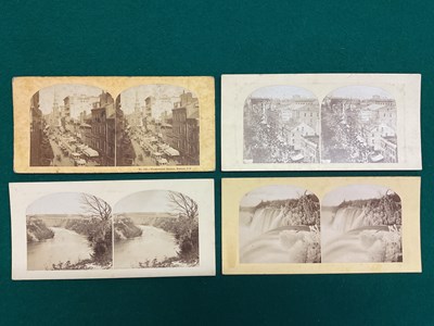 Lot 195 - Four 19th century stereographs, The Atlantic...