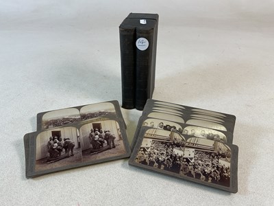 Lot 202 - A double 'book' boxed set of thirty-six...