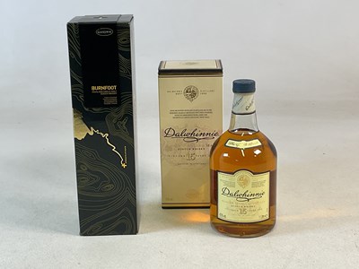 Lot 282 - WHISKY; two bottles of single malt, Dalwhinnie...