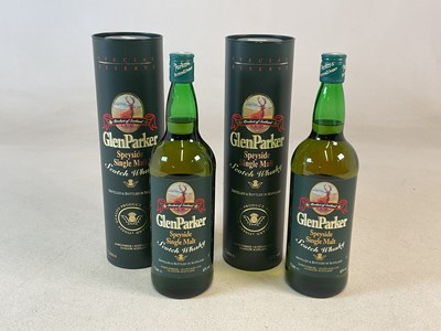 Lot 286 - WHISKY; two bottles of Glen Parker Speyside...