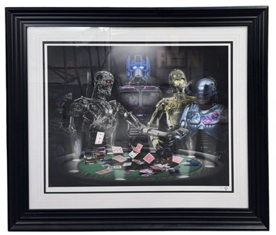 Lot 106 - J J ADAMS; a signed limited edition print,...