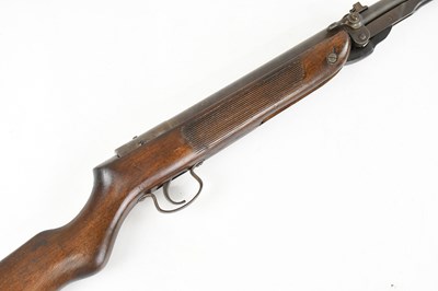 Lot 1402 - WEBLEY; a .177 Mk 3 air rifle, serial no. 21850.