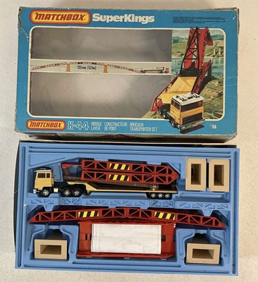 Lot 59 - MATCHBOX SUPERKINGS; a boxed K-44 Bridge Layer...