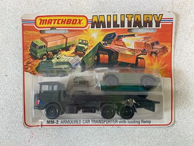 Lot 91 - MATCHBOX BATTLEKINGS; a rare MM-2 DAF Military...