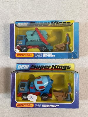 Lot 8 - MATCHBOX SUPERKINGS; two K-28 and K-26 Hoch...