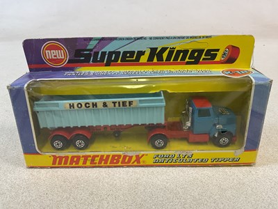 Lot 100 - MATCHBOX SUPERKINGS; a K-18 Hoch and Tief Ford...