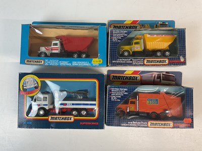 Lot 102 - MATCHBOX SUPERKINGS; four Matchbox models...