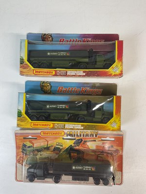 Lot 72 - MATCHBOX BATTLEKINGS; K-115and MM1 Ford...