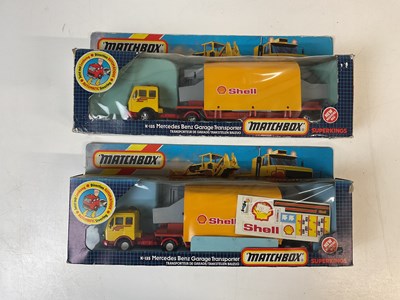 Lot 54 - MATCHBOX SUPERKINGS; two K-135 Mercedes Benz...