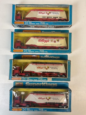 Lot 15 - MATCHBOX SUPERKINGS; four K-3 Bedford...