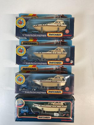 Lot 18 - MATCHBOX SUPERKINGS; four K-129 Mercedes Benz...