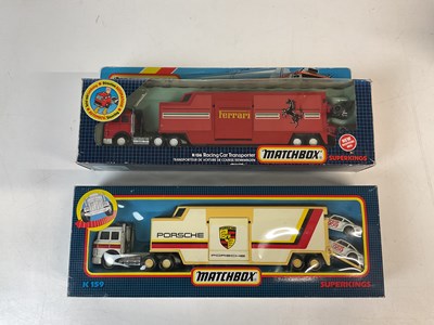 Lot 74 - MATCHBOX SUPERKINGS; K-159 and K-136 Iveco...