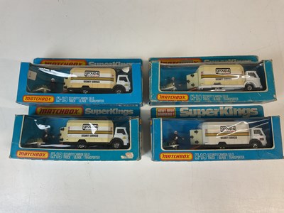 Lot 89 - MATCHBOX SUPERKINGS; four K-19 Ford security...