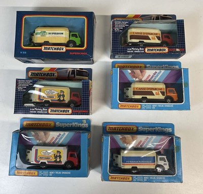 Lot 34 - MATCHBOX SUPERKINGS; six K-88 Ford Security...