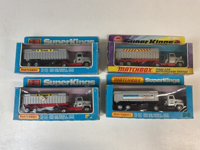 Lot 38 - MATCHBOX SUPERKINGS; four K-18 Ford...