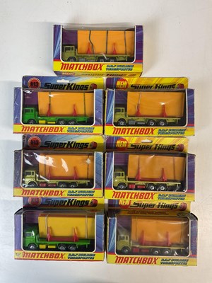 Lot 40 - MATCHBOX SUPERKINGS; seven K-13 DAF building...