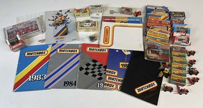 Lot 104 - MATCHBOX; a quantity of catalogues from 1970-...
