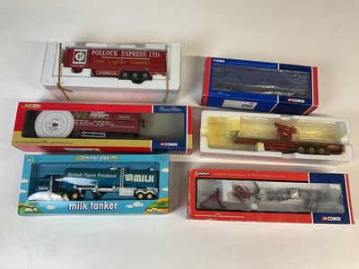 Lot 69 - MATCHBOX SUPERKINGS; an Iveco milk tanker, a...