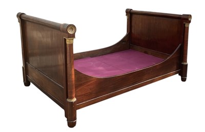 Lot 36 - A 19th century French Empire mahogany,...