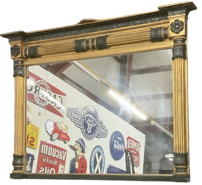 Lot 5 - A 19th century Regency style rectangular gilt...
