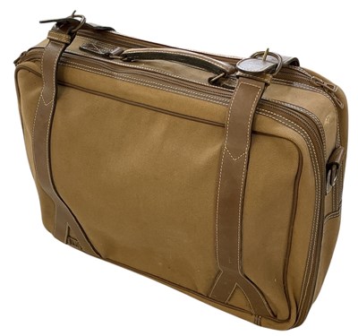 Lot 460 - DUNHILL; a vintage gentleman's beige canvas...