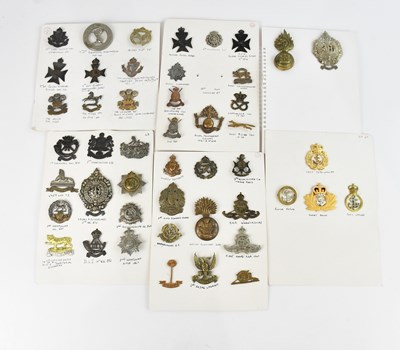 Lot 1220 - A large collection of WWI and later military...