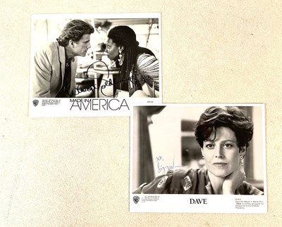 Lot 487 - SIGOURNEY WEAVER & WHOOPI GOLDBERG; two...