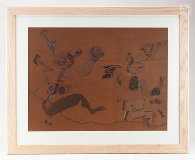 Lot 631 - SAM HAILE (1909-1948); an ink on paper study...