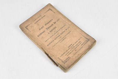 Lot 267 - WISDEN; JOHN WISDEN’S CRICKETERS ALMANACK FOR...