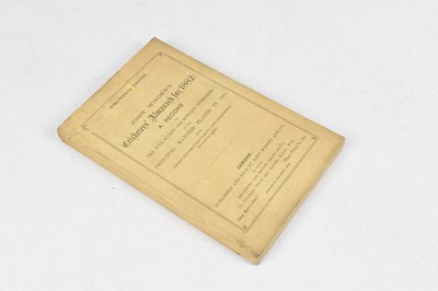 Lot 270 - WISDEN; JOHN WISDEN’S CRICKETERS ALMANACK FOR...