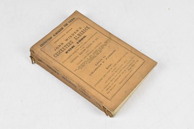 Lot 276 - WISDEN; JOHN WISDEN’S CRICKETERS ALMANACK FOR...