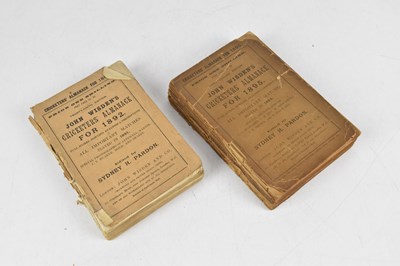 Lot 278 - WISDEN; JOHN WISDEN’S CRICKETERS ALMANACK FOR...