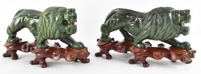 Lot 1024 - A pair of late 19th/early 20th century Chinese...