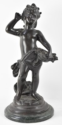Lot 588 - An early 20th century bronze figure of a...