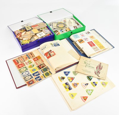 Lot 634 - A collection of cigarette cards including W. D....