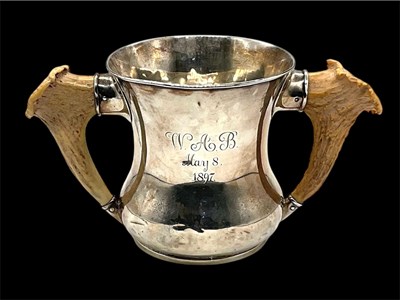 Lot 532 - A Victorian sterling silver twin handled...