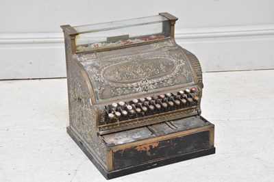 Lot 295 - An early 20th century till/cash register,...