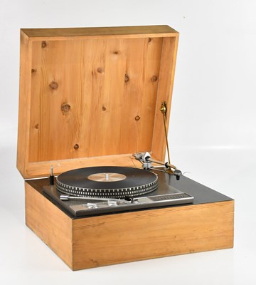 Lot 794 - GARRARD; a 401 turntable with SME model 3009...