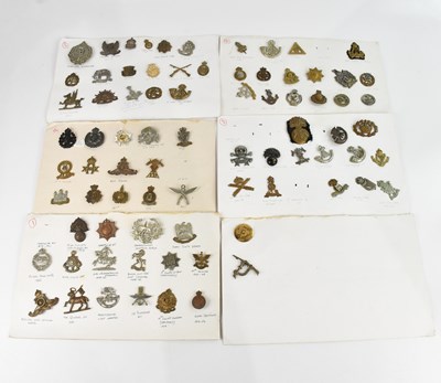 Lot 1224 - A large quantity of WWI and later cap and...