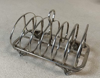 Lot 547 - J WIPPELL; a Victorian hallmarked silver six...