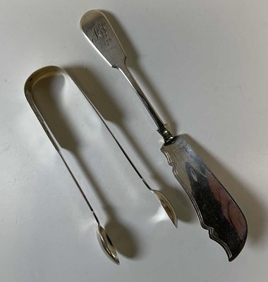 Lot 550 - J & J WILLIAMS; a Victorian hallmarked silver...