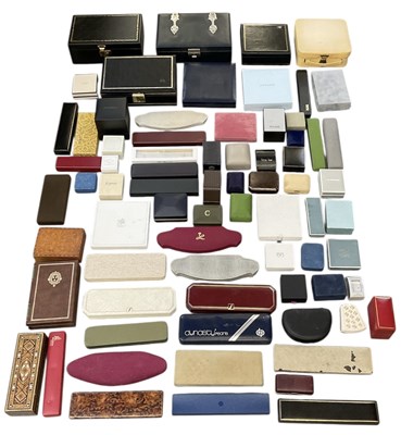 Lot 1342 - A large quantity of assorted empty watch and...