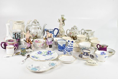 Lot 1712 - A collection of ceramics, including...